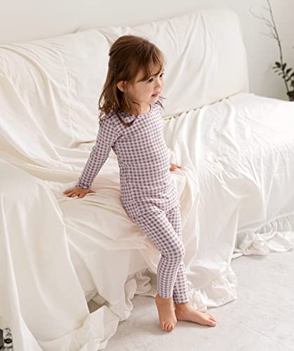 Image of AVAUMA Baby Boys Girls Pajama Set 6M-7T Kids Cute Toddler Snug fit Pattern Design Pjs Cotton Sleepwear