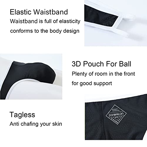 ZONBAILON Men's Mesh Jockstrops Underwear Beathable Soft Thong G String4