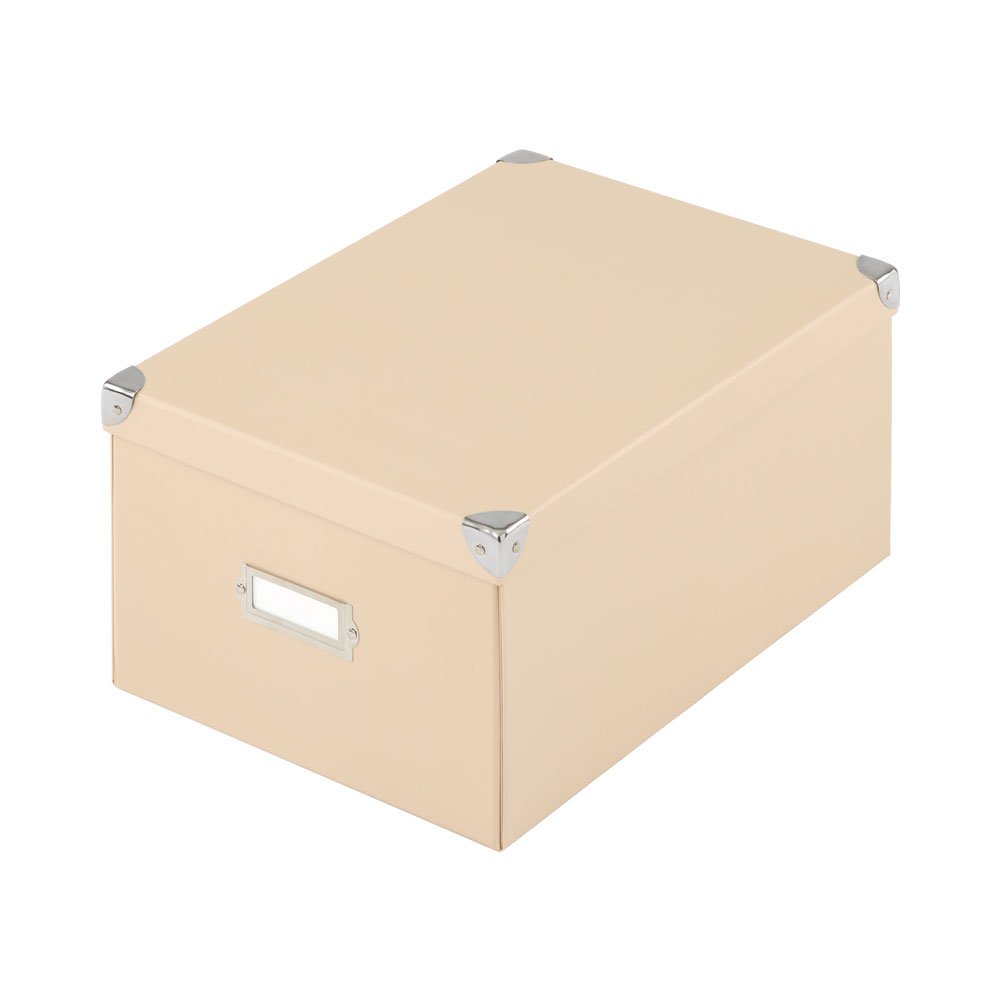 Amazon｜ぼん家具 ふた付 収納ボックス 【A4ファイルが入るサイズ
