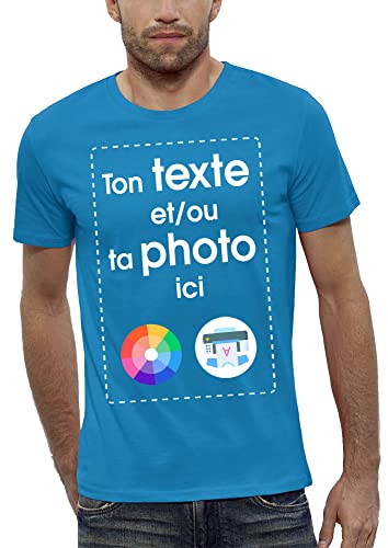 T-shirt personnalisé homme pour remplacer les vêtements sans personnalité