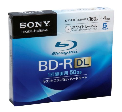 SONY 5BNR2VCPS4 [BD-R DL 4倍速 5枚組]