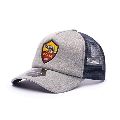 Gorra Trucker AS Roma Fan Ink Grayline miniatura 1