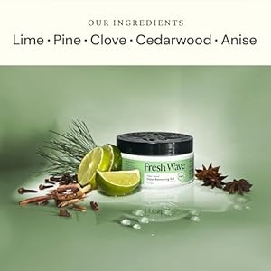 Fresh Wave Odor Removing Gel, 7 oz., Pack of 3 - Odor Absorbers for Home, Safer Odor Relief, Natural Plant-Based Odor Eliminator, Every 7 oz. lasts 15-30 Days, For Cooking, Trash & Pets Fresh Wave Odor Removing Gel 7 oz Pack of 3 Odor Absorbers for Home Safer Odor Relief Natural Plant Based Odor Eliminator Every 7 oz lasts 15 30 Days For Cooking Trash Pets