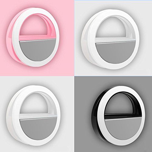 Selfie Ring Light: Luz De Selfie Para O Celular - Cor Rosa (Sefie Light)