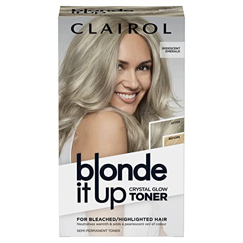 Clairol Blonde It Up Crystal Glow Toner Kit - Iridescent Emerald, 135 ml (Pack of 1)