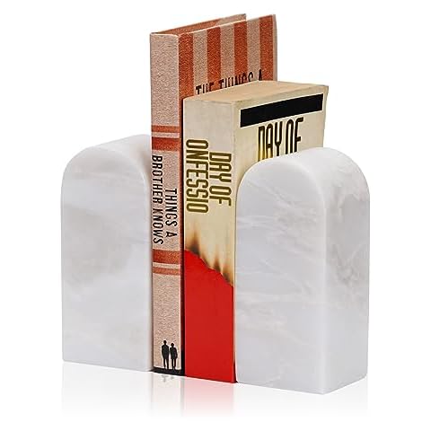 Koville Luxury African Marble Bookends Cover