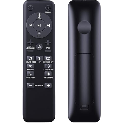 Image of ZIEVA Compatible with Audio Speaker Remote Control Applicable for Soundbar Bar 3.1 Bar 5.1 Bar 2.1 Sound Bar Speaker System (Your Old Remote Must be Exactly Same) - HOT 87