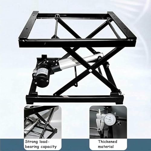 Table élévatrice à ciseaux électrique avec télécommande de 3,9 à 26,77 pouces - 8