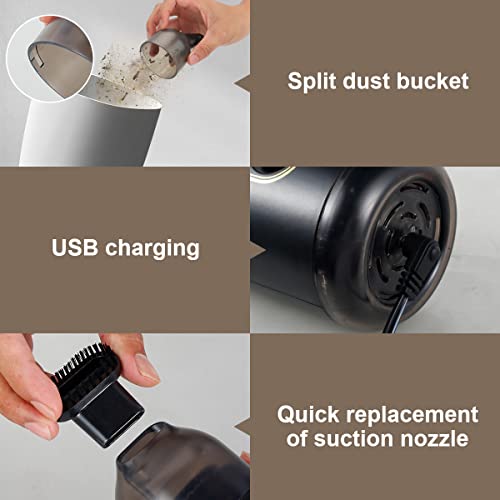 Powerful 2200Pa USB Desktop Vacuum