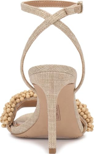 Image of Vince Camuto Arleem Beaded Band Ankle Strap High Heel Sandals