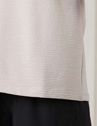 Image of Amazon Brand - Symbol Women's Oversized Textured T-Shirt | Seersucker (Available in Plus Sizes)