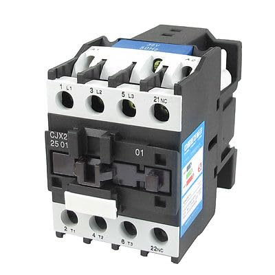 Contacteur CA tripolaire 3P 220V avec contrôleur de moteur 11kW 2501 et bobine NC 660V