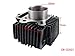 52.4mm Engine Cylinder Body w/Head Gasket and Piston Set for 90cc 110cc 125cc ATV Quad Go Kart Dirt Bike