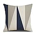Bccowdwzfc Copricuscini Triangolo 2 Pack federe Cuscini divani Decorativo Cotone Biancheria Cuscino copricuscini Divano Caso Federa Cuscino 45x45 cm