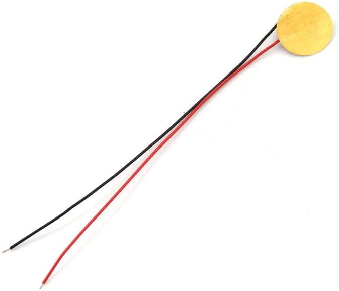 Davitu 20PCS/LOT Trigger Drum Disc + Copper Wire 15mm Piezo electric Buzzer Piezo Elements Sounder Sensor new hot