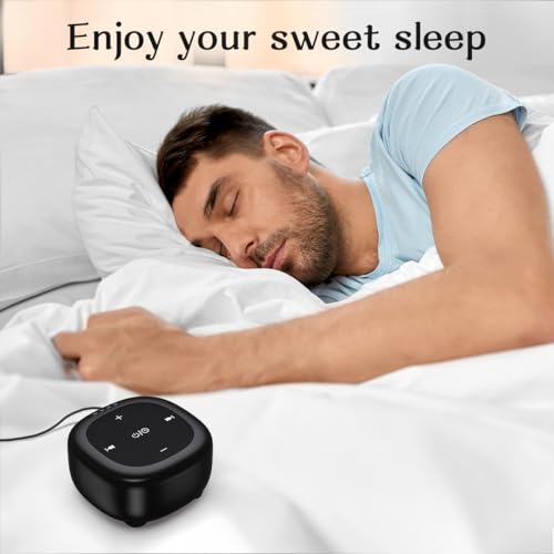 Image of White Noise Sound Machine with 30 Soothing Sounds 36 Adjustable Volume Brown Noise Sound Machines for Sleep Office Privacy Bedroom 4 Timers Memory Function Sleep Sound Machine Baby Adult Elderly Care