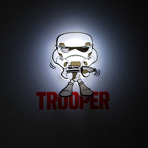 Mini lampe décorative 3D Stormtrooper Star Wars 3DLightFX pour chambre - 3