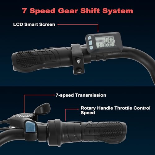 Image of ZNH Electric Bike for Adults, Peak 1000W Ebike 20 Mph & 80 Miles