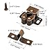 Rierdge 2 Pack Cabinet Latch Double Roller Catch, Heavy Duty Door Latches and Catches, Ideal for Cupboard, Closet, Cabinet Doors, Bronze