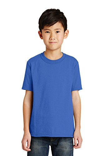 Port & Company - Youth Core Blend Tee S Royal