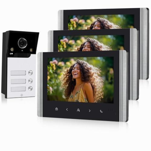 FTes RFKits WLAN Wireless Video Türsprechanlage,1080P...