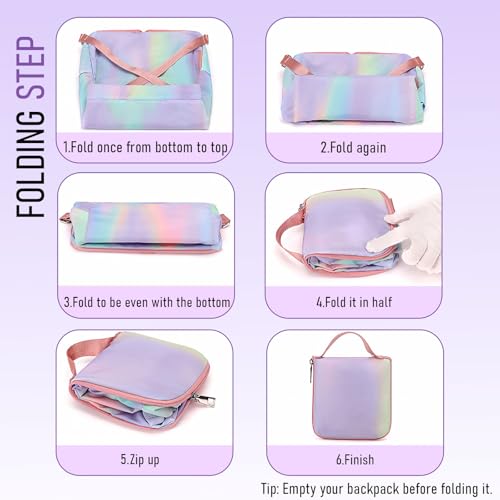 Mochila Plegable Ligera para Senderismo y Viaje miniatura 5