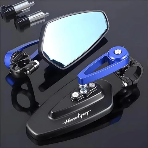 に適合するCB600F CB600 CB599 CB900F ホーネット用 1ペア オートバイ用バックミラー ユニバーサル スクーター バーエンド ハンドルバーミラー