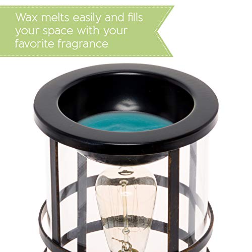 image for Edison Bulb Wax Warmer - Freshener Wax Melter Mindful Design (Oil Rubb