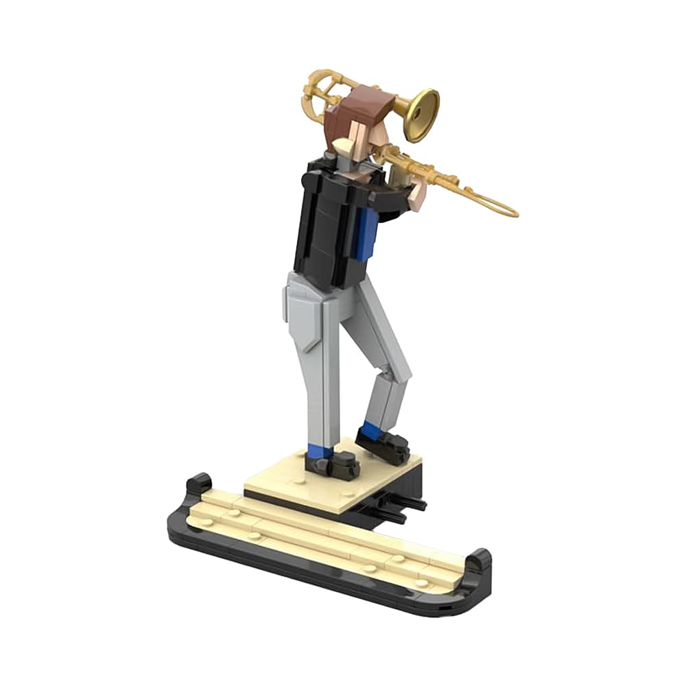 Amazon.co.jp: ICEBRICKS ジャズ トロンボーン奏者 ビルディング