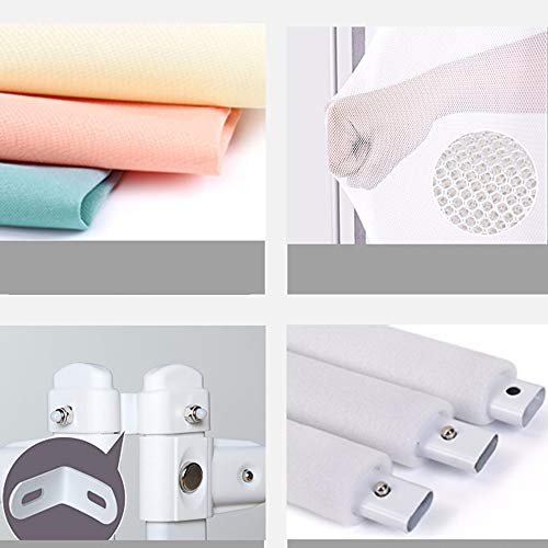 Garde-lit bébé levage vertical 220 cm anti-chute lavable - 7