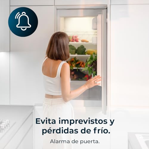 Cecotec Frigorífico Combi Bolero CoolMarket Combi 250 Dark E. Clase Energética E Frigorífico Combi Inox Oscuro 180X55Cm, 250L, No Frost, Multi Air Flow Y Cajón Humidity Box - imagen 13