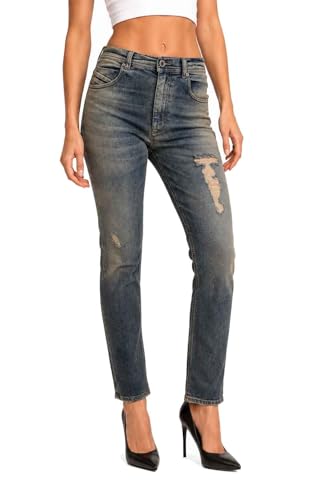Jean slim droit Diesel Black Gold Type-159 galbant et confortable pour femme
