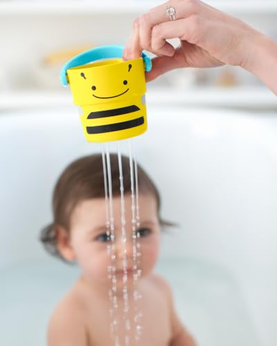 Skip Hop Zoo Stack and Pour Buckets, Rinse Cups, Multi - image 2