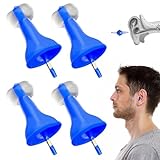 2 Paar Innovative Aufblasbare Ohrstöpsel, Inflatable Ear Plugs Wiederverwendbare, Geräuschreduzierende Ohrstöpsel, Selbstadaptiver Flüssiger Earplugs for Schwimmen, Reisen, Studium