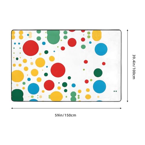 Tapis de sol style ferme de haute qualité 152,4 x 99,1 cm - 4