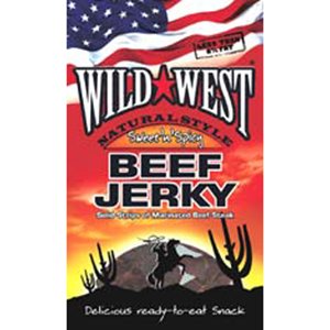 (6 PACK) - Wild West - Natural Beef Jerky Sweet Spicy | 85g | 6 PACK BUNDLE