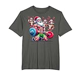 Santa Bodybuilding Christmas Designs