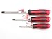 Produktbild Vessel Megadora 930 Tang-Thru P1x75 P2x100 P3x150 Cross Point Screwdriver Set of three items Original silicone cap