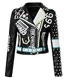 motorradbekleidung leder gebraucht Material: Faux PU Leder100%, ausgezeichnete Qualität, langlebig und komfortables Material mit weicher Berührung.