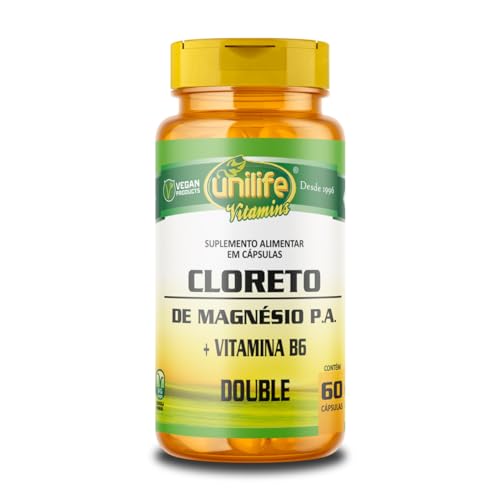 Cloreto de Magnésio P.A Unilife 810mg 60 Cápsulas