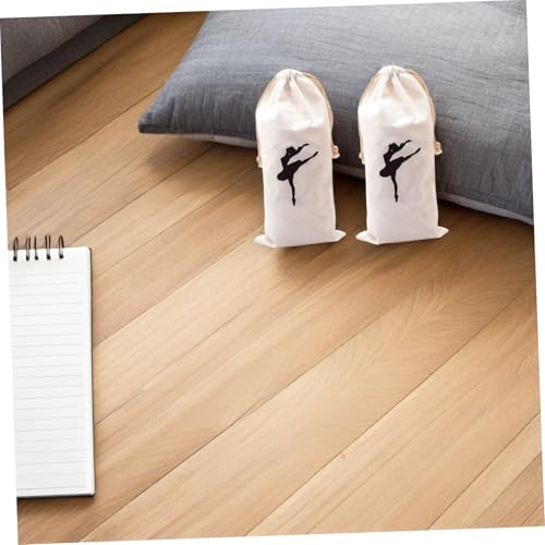 Pochette à chaussures de ballet Zerodeko sac cordon rangement danse classique - 3