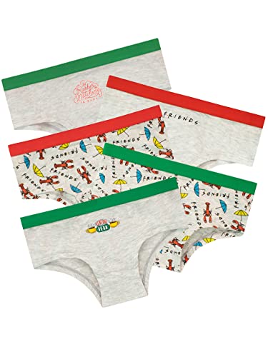 FRIENDS Girls' Underwear Pack of 5