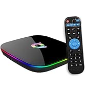 TUREWELL Android 10.0 TV Box, Q Plus TV Box 2GB RAM 16GB ROM H616 Quad-core cortex-A53 Support 3D...