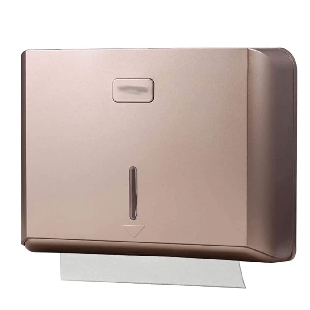 BKEKM Dispenser Salviette Dispenser di Asciugamani di Carta Dispenser di Asciugamani da Parete Impermeabile Porta Asciugamani di Carta Commerciale di Grande capacità Moda