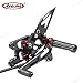 Arashi (Version 2.0) Rearsets for Suzuki GSXR 1000 2007 2008 Motorcycle Accessories Adjustable Footrests Foot Peg Rear Sets GSX-R 1000 GSX-R1000 GSXR1000 Black 07 08