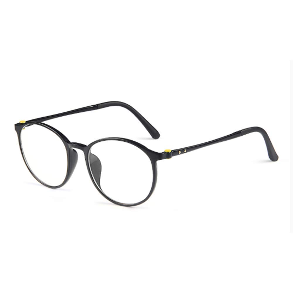 JRP Ultraligero Luz Anti-Azul Protección de Radiación Gafas de Lectura,Hd Resina Sra Protección para Los Ojos,Flexible Resistente Al Desgaste Cómodo/Negro / +2.5
