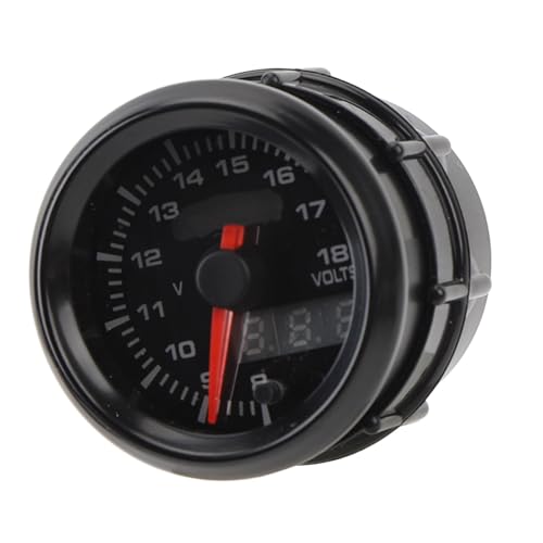 Voltmètre de voiture 52mm pour surveiller la tension DC12V en continu - 4