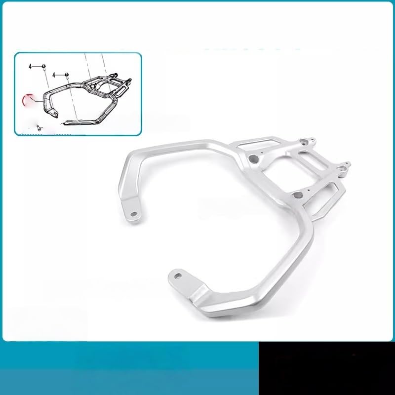 Barres d'appui pour moto CFMOTO 450MT et poignée passager de maintien