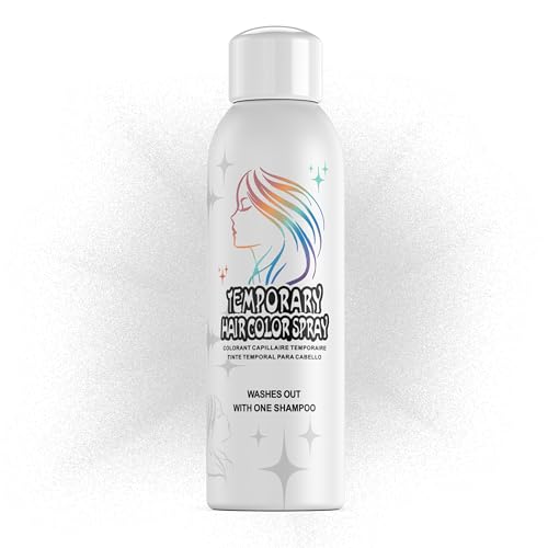 Spray Temporal Para Cabello Blanco 150ml miniatura 1