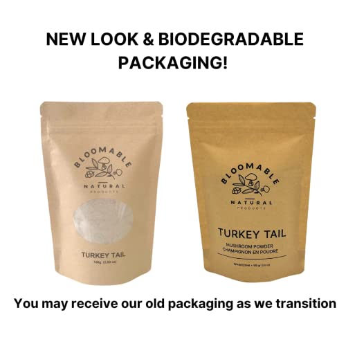 Bloomable Turkey Tail Mushroom Powder I Gut Health And Immunity (3.5 Oz/100 Gr) #TOP2